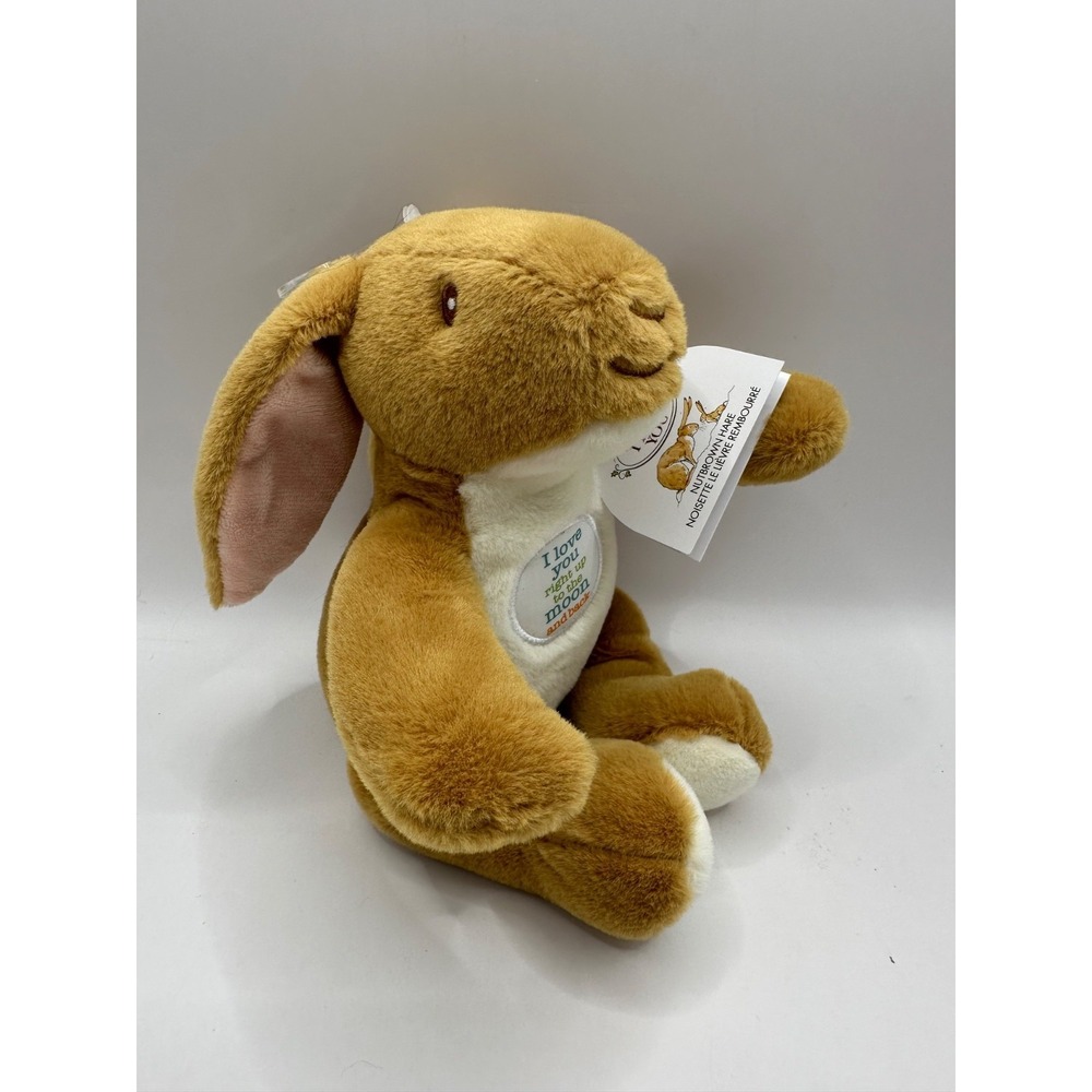 NWT 2018 8" Guess How Much I Love You Nut Brown Hair Plush To the Moon & Back
